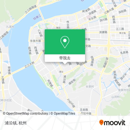 浦沿镇地图