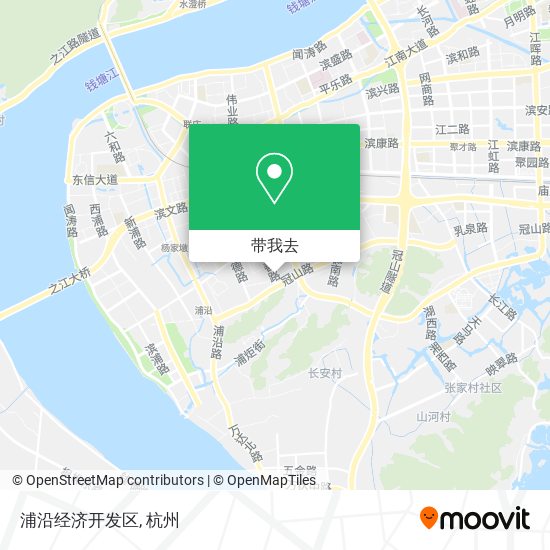 浦沿经济开发区地图