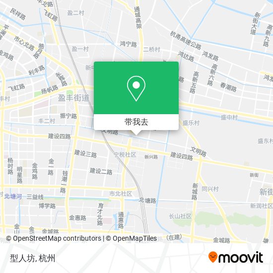 型人坊地图
