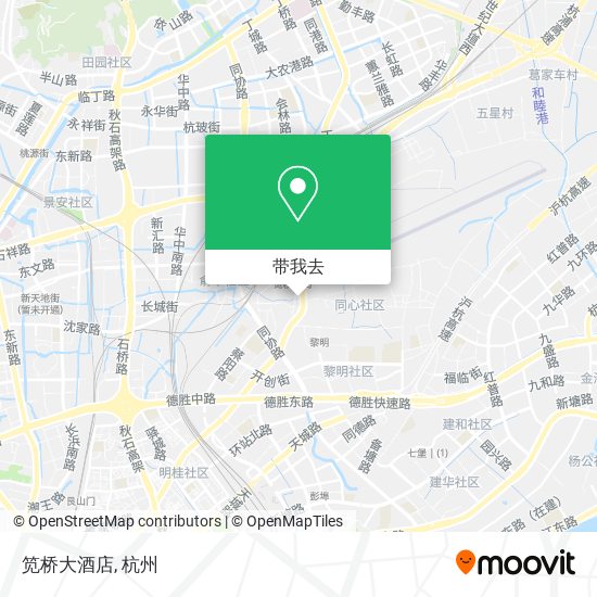 笕桥大酒店地图