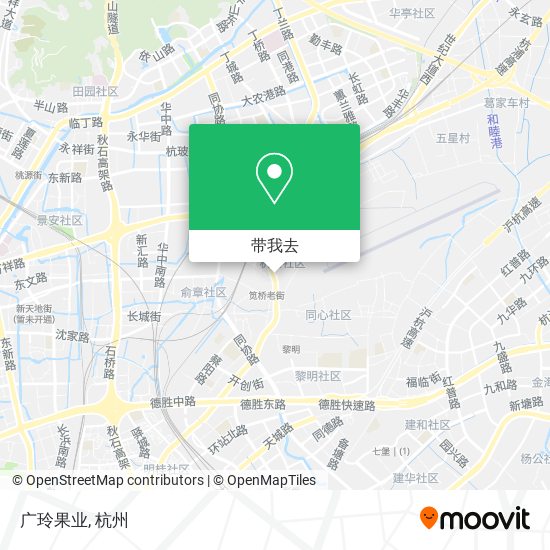 广玲果业地图