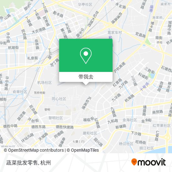 蔬菜批发零售地图