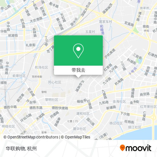华联购物地图