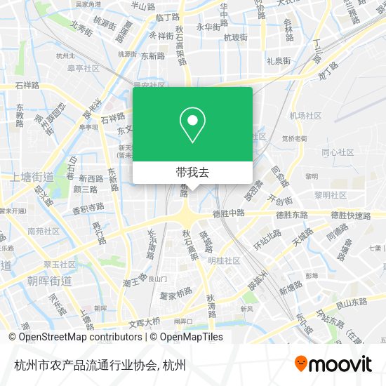 杭州市农产品流通行业协会地图