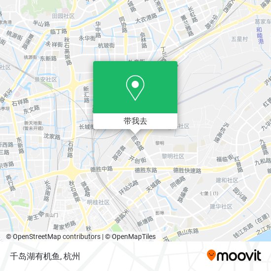 千岛湖有机鱼地图