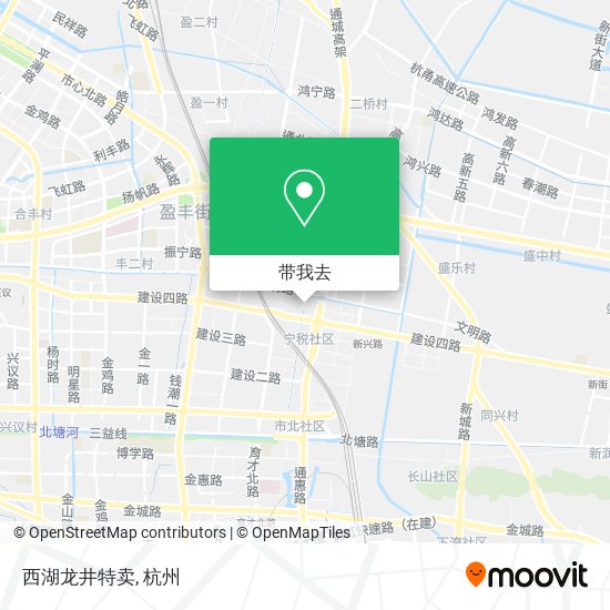 西湖龙井特卖地图