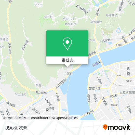 观潮楼地图