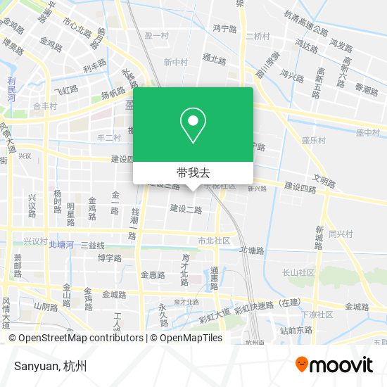 Sanyuan地图