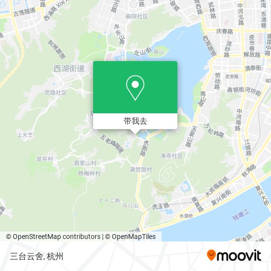 三台云舍地图