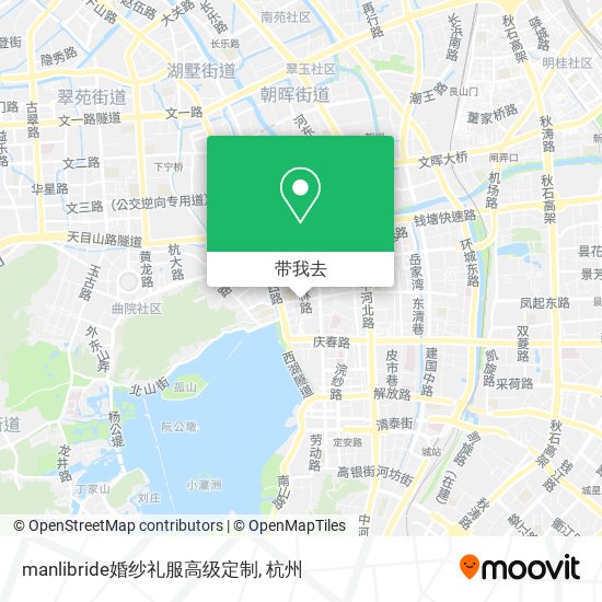 manlibride婚纱礼服高级定制地图
