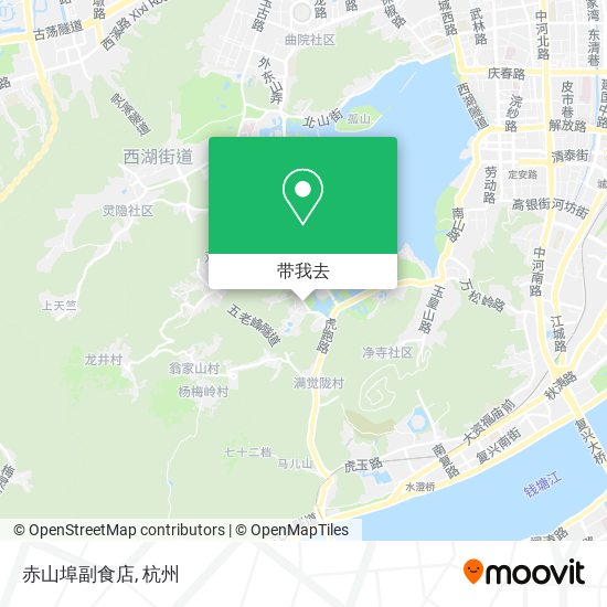 赤山埠副食店地图