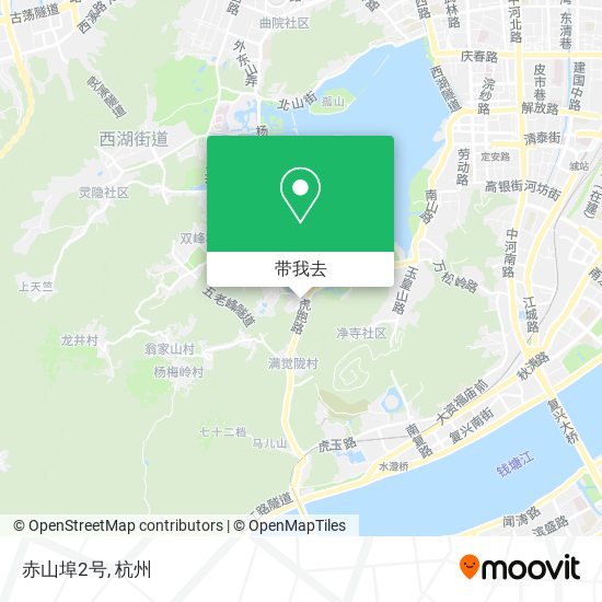 赤山埠2号地图