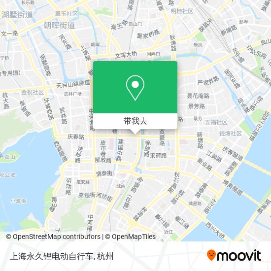 上海永久锂电动自行车地图