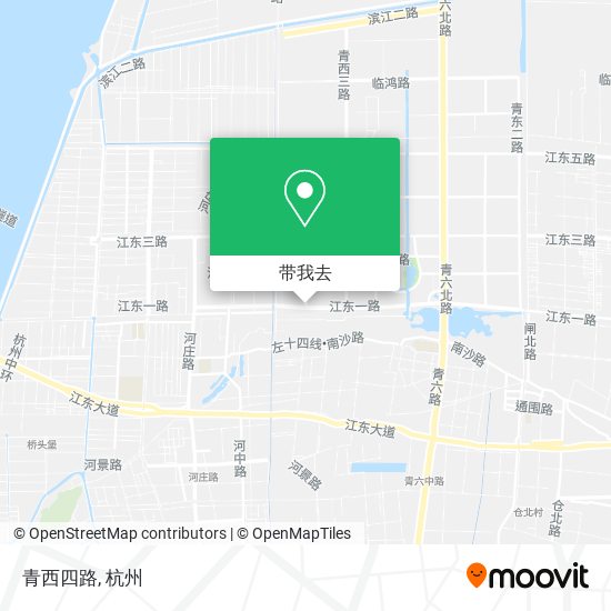 青西四路地图