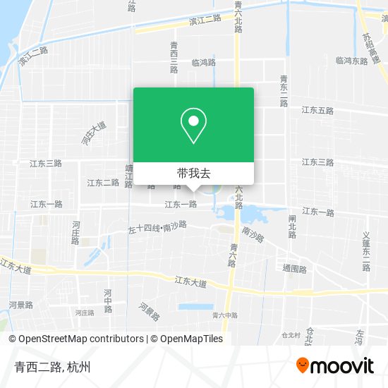 青西二路地图