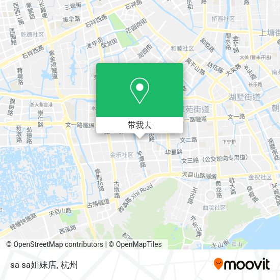 sa sa姐妹店地图