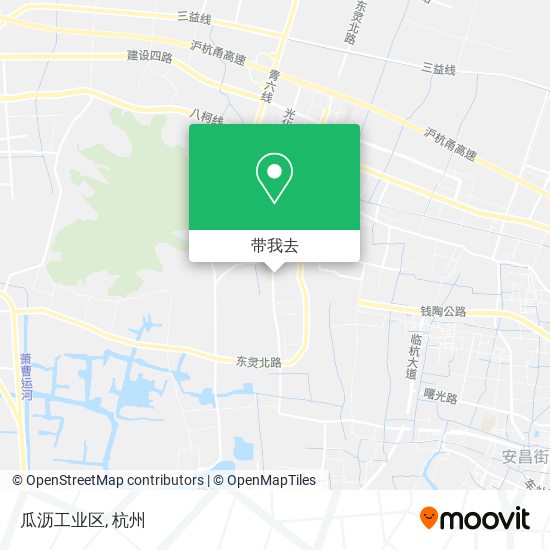 瓜沥工业区地图
