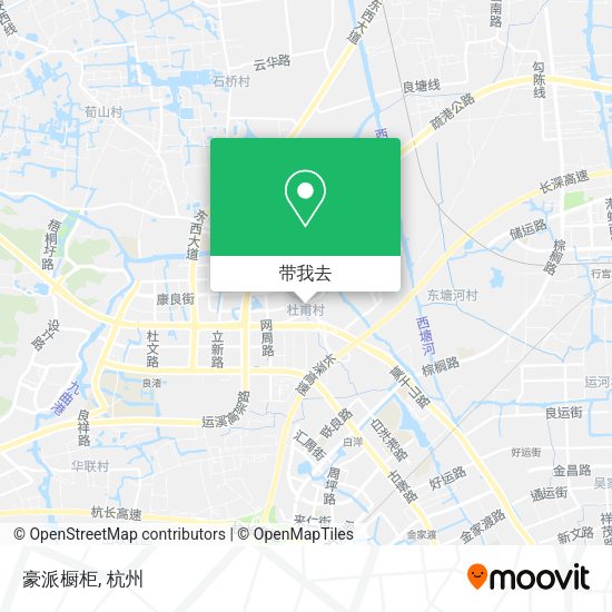 豪派橱柜地图