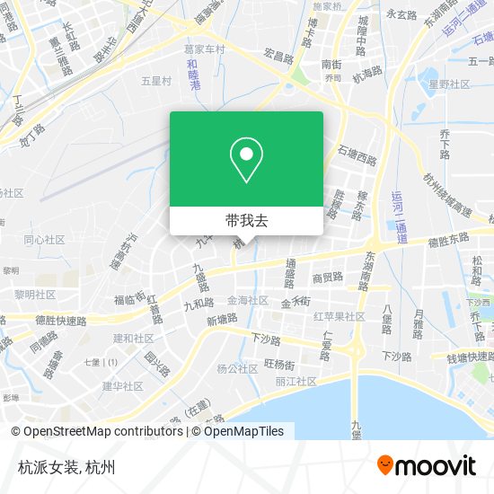 杭派女装地图
