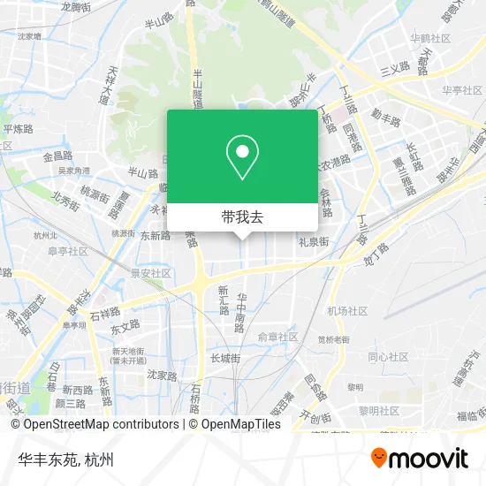 华丰东苑地图