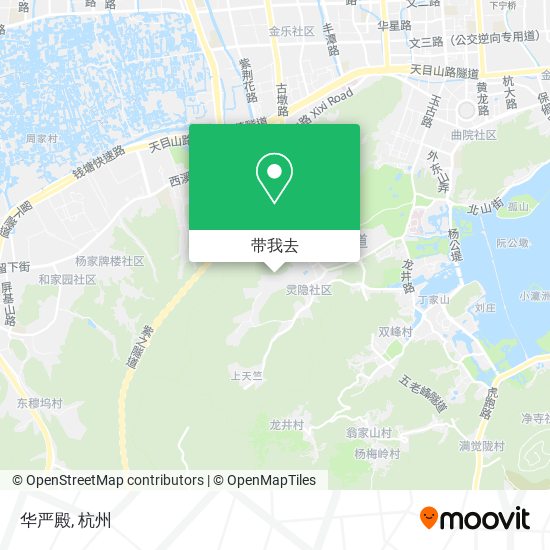 华严殿地图