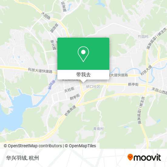 华兴羽绒地图