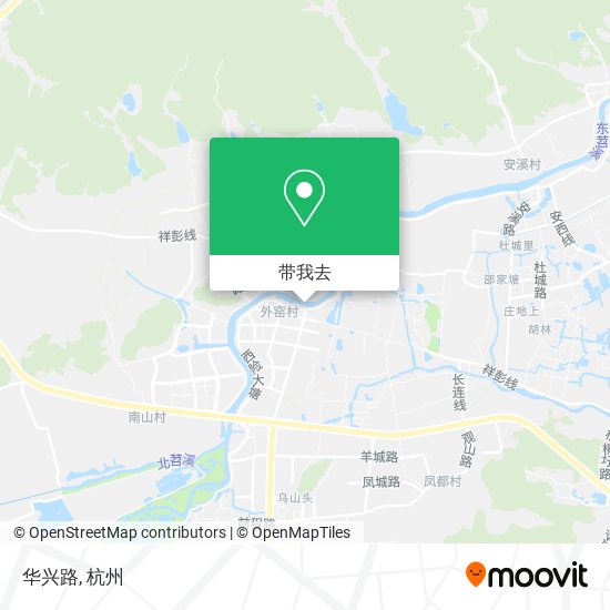 华兴路地图
