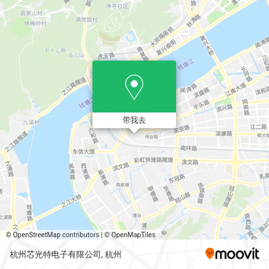杭州芯光特电子有限公司地图