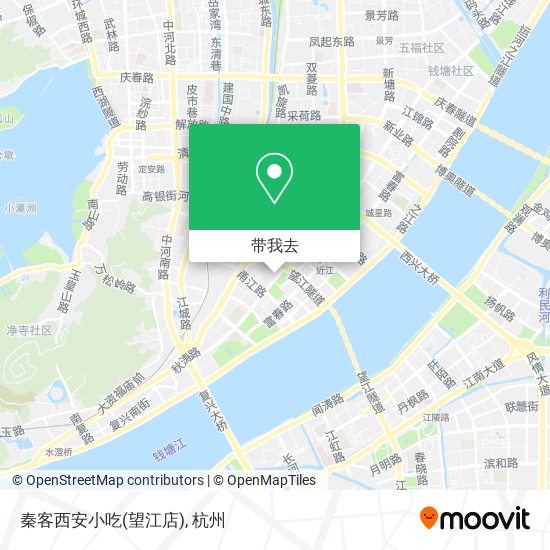 秦客西安小吃(望江店)地图
