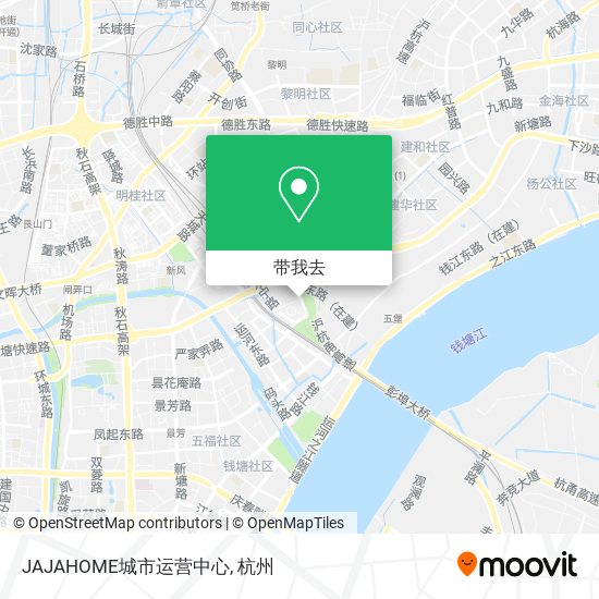 JAJAHOME城市运营中心地图