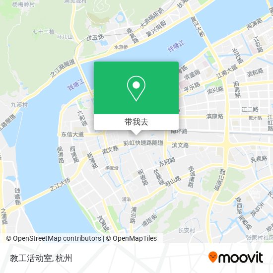 教工活动室地图