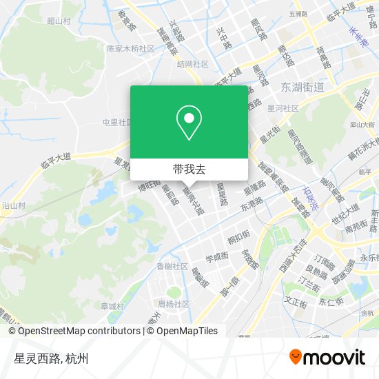 星灵西路地图