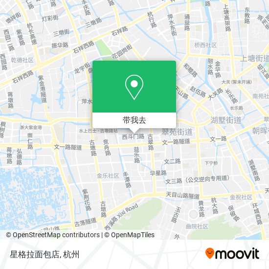 星格拉面包店地图