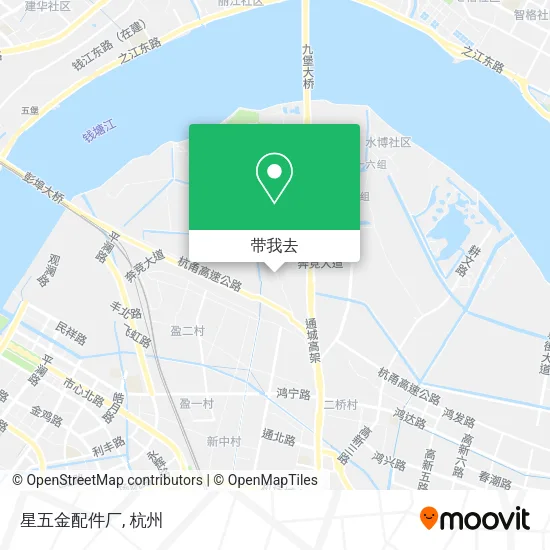星五金配件厂地图