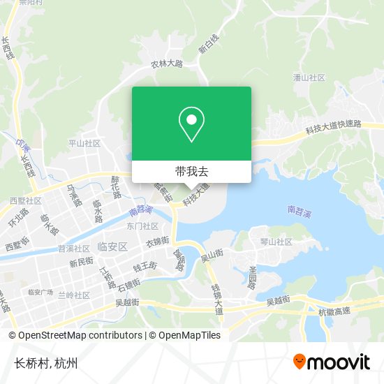 长桥村地图