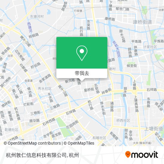 杭州敦仁信息科技有限公司地图