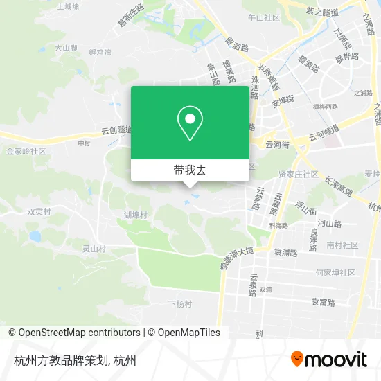 杭州方敦品牌策划地图