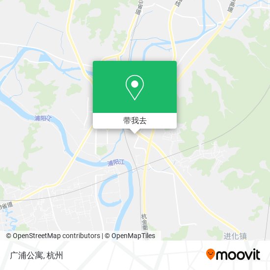 广浦公寓地图