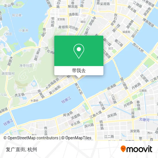 复广直街地图