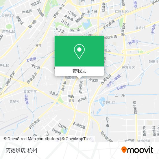 阿德饭店地图