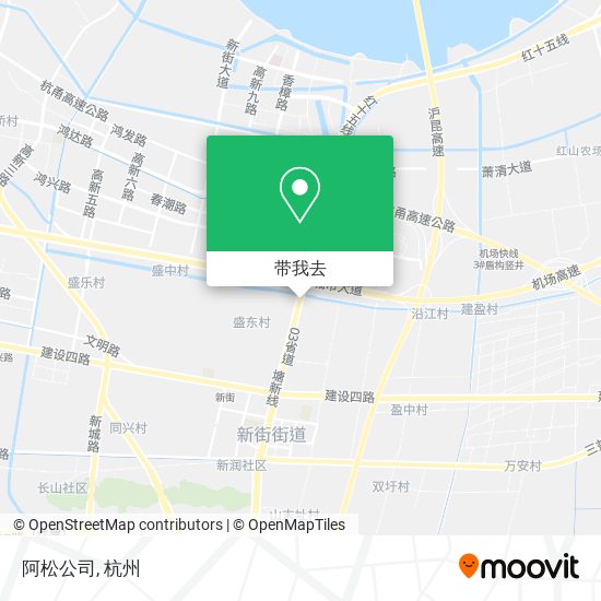 阿松公司地图