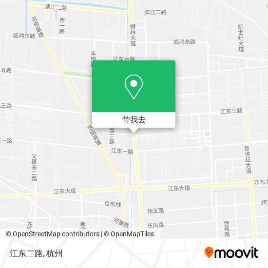 江东二路地图