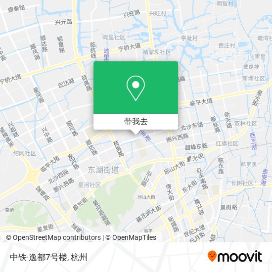中铁·逸都7号楼地图