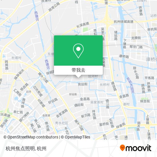 杭州焦点照明地图