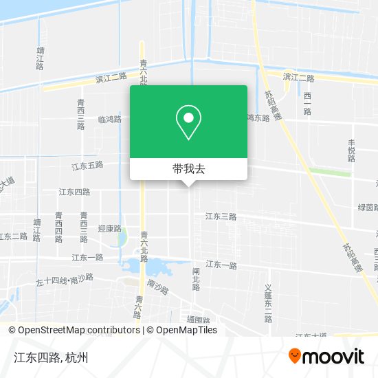 江东四路地图