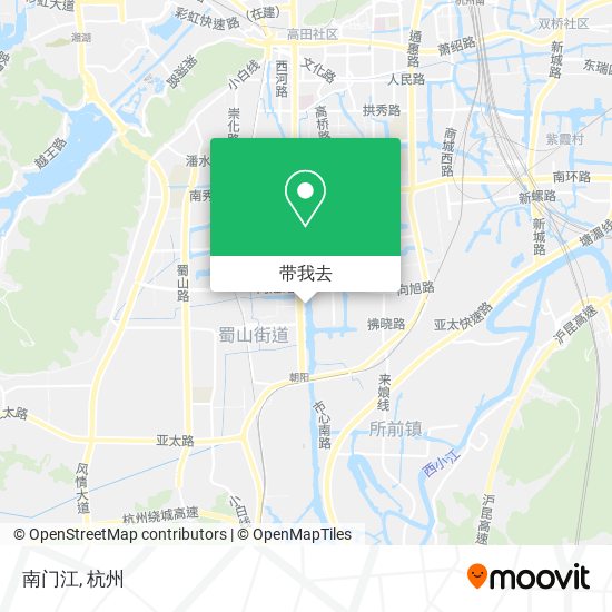 南门江地图