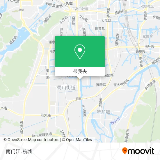 南门江地图