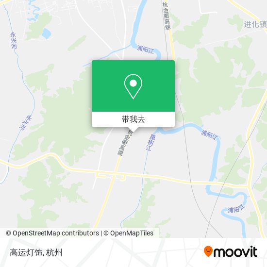 高运灯饰地图