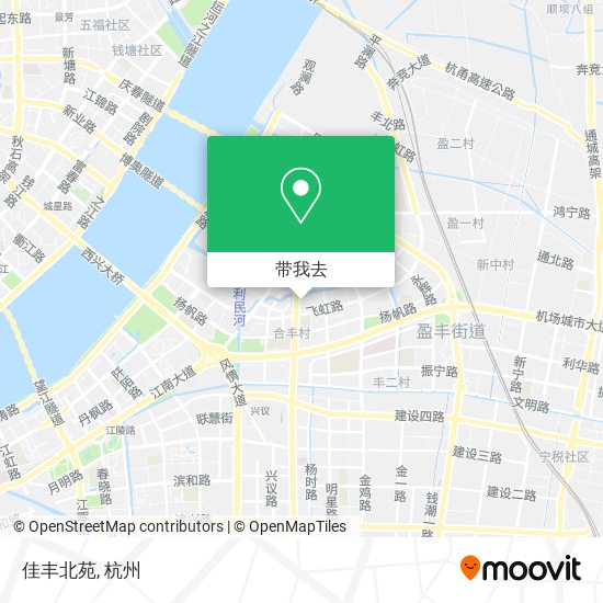 佳丰北苑地图