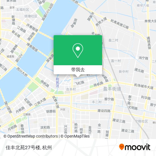 佳丰北苑27号楼地图